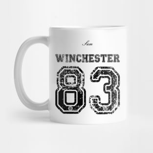 Sam Winchester jersey Mug